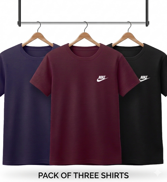 Pack Of 3 Nike Printed Shirts